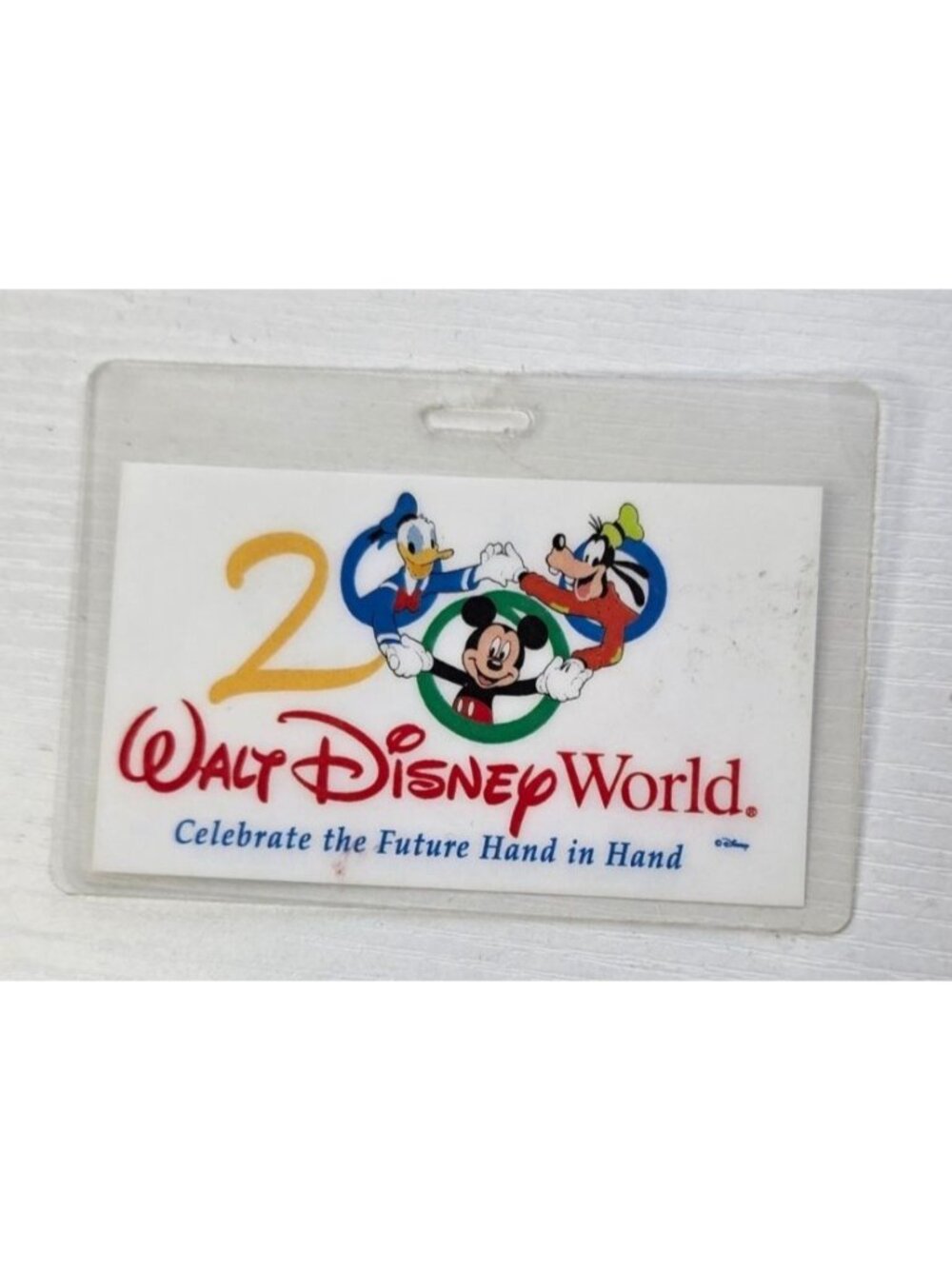 Disney World Millennium Celebration Lanyard